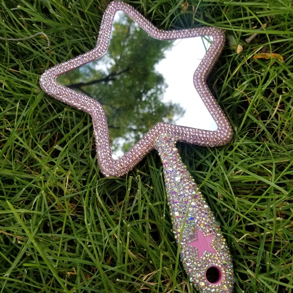 🆕️Jeffree Star, Bling,Breast Cancer Ribbon Mirror - Picture 6 of 11